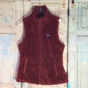 Patagonia Womans M Los Gatos Vest Burnished Red